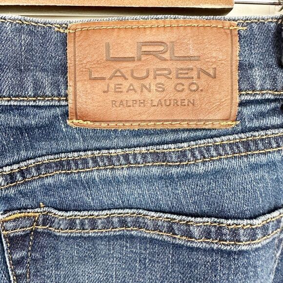 Lauren Ralph Lauren Classic Straight Leg Cropped Jeans Size 6 Petite - Picture 6 of 8